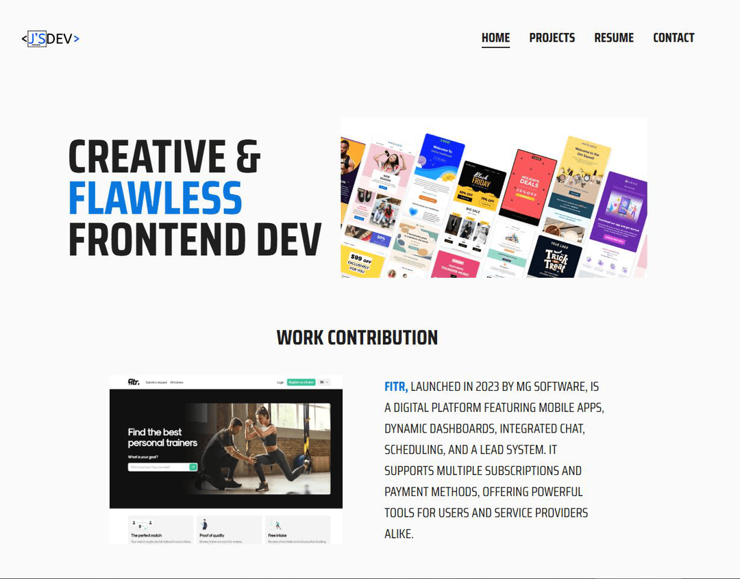 Juls Dev old site